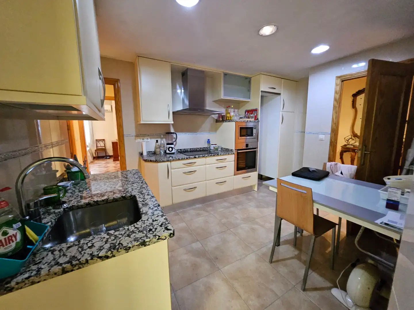 Kitchen of Flat for rent in Madrid  with Air Conditioner, Heating and Furnished