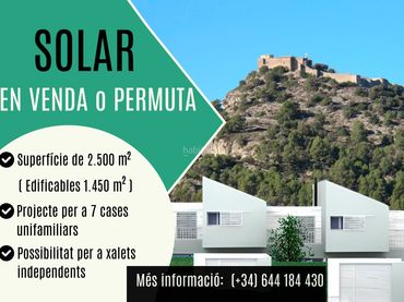 Wohnbaugrundstück zum Verkauf in Carrer del Castell 1