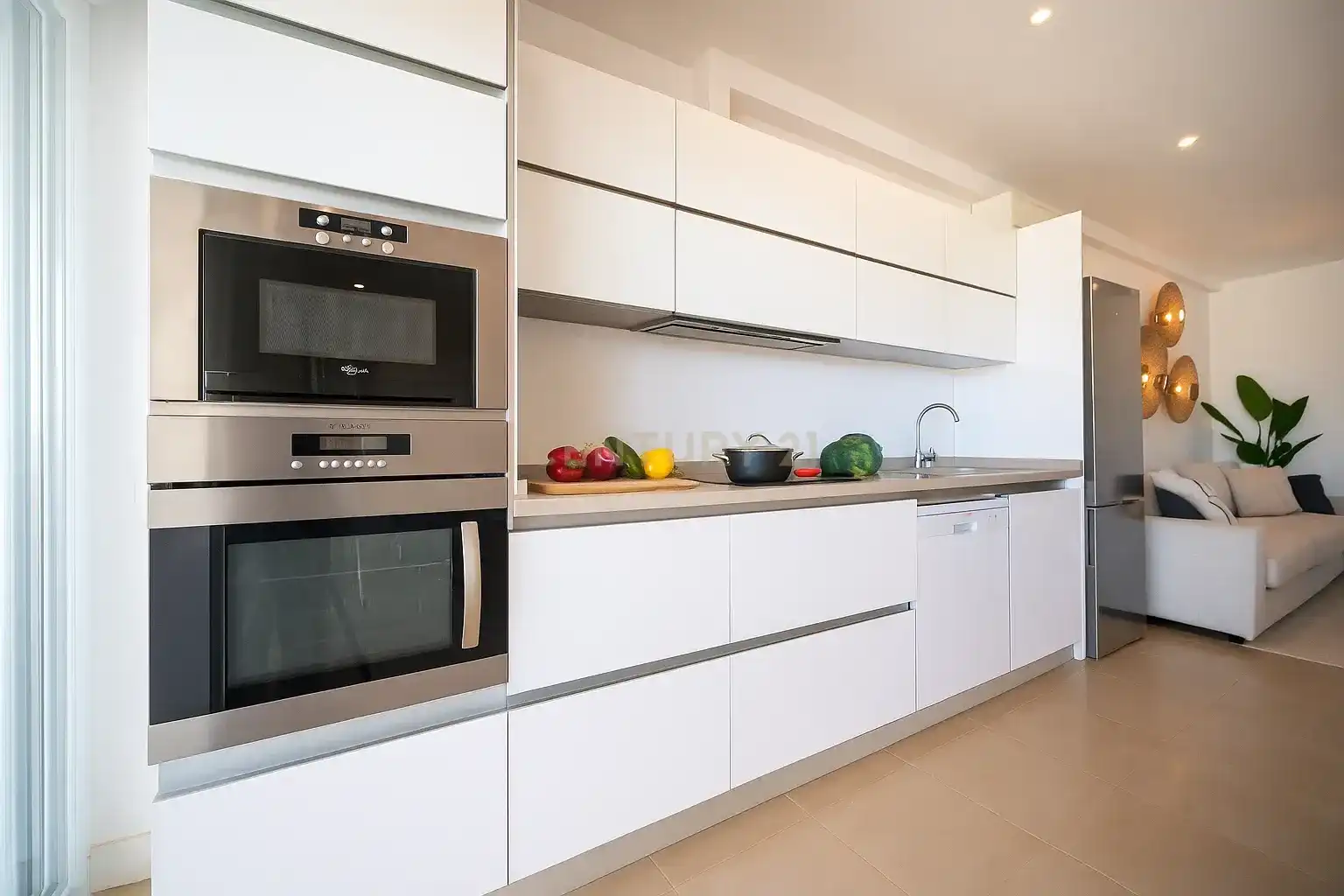 Cuina de Apartament en venda en Sant Josep de sa Talaia amb Aire condicionat, Traster i Forn