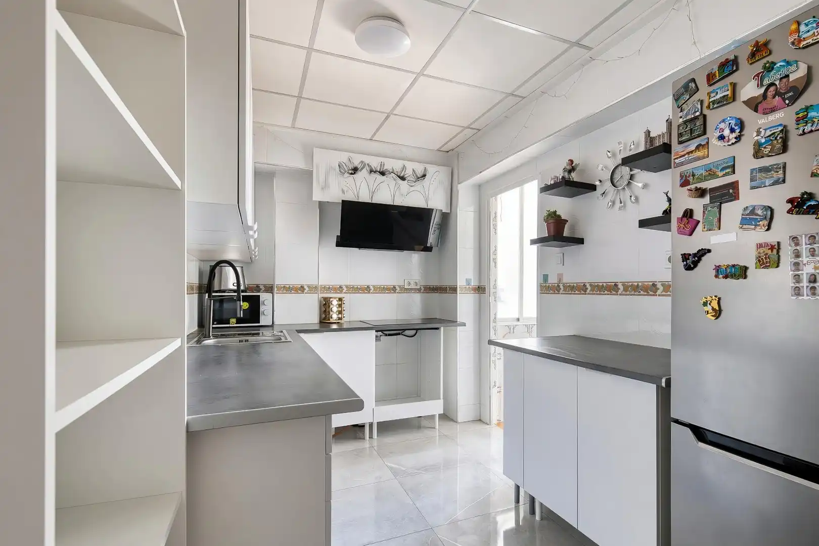Cocina de Piso en venta en Almoradí con Aire acondicionado, Amueblado y Balcón