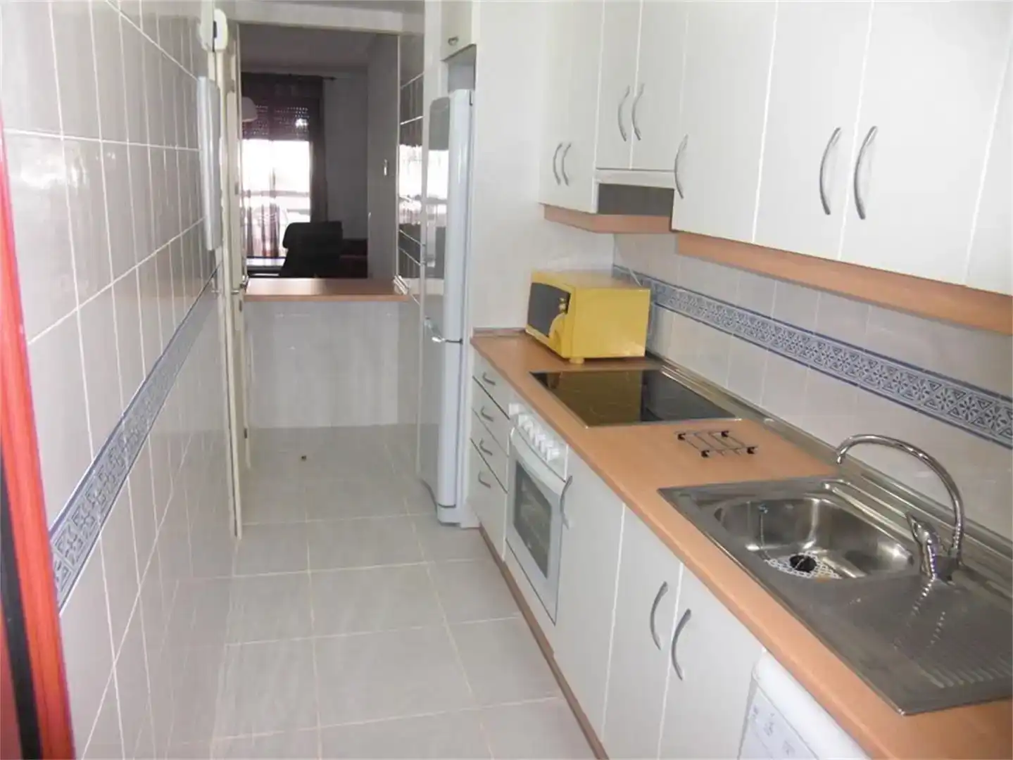 Kitchen of Apartments for rent in Vera  with Air Conditioner, Private garden and Swimming Pool
