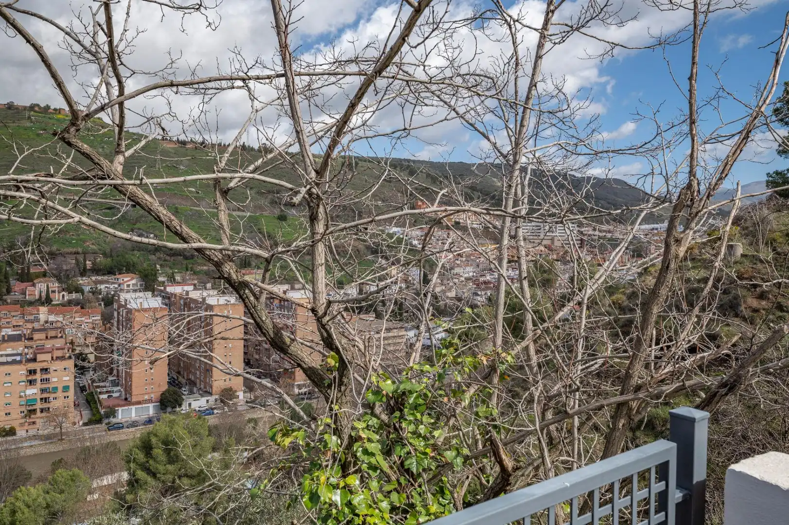 Vista exterior de Casa adosada en venta en Granada con Aire acondicionado y Calefacción