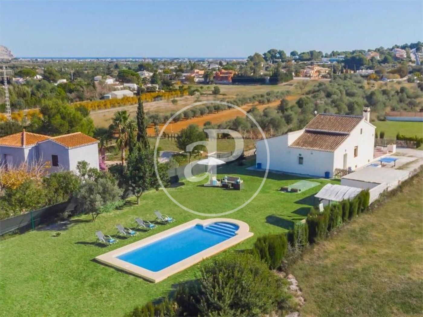 Vista exterior de Piso de alquiler en Jávea / Xàbia con Aire acondicionado, Calefacción y Jardín privado