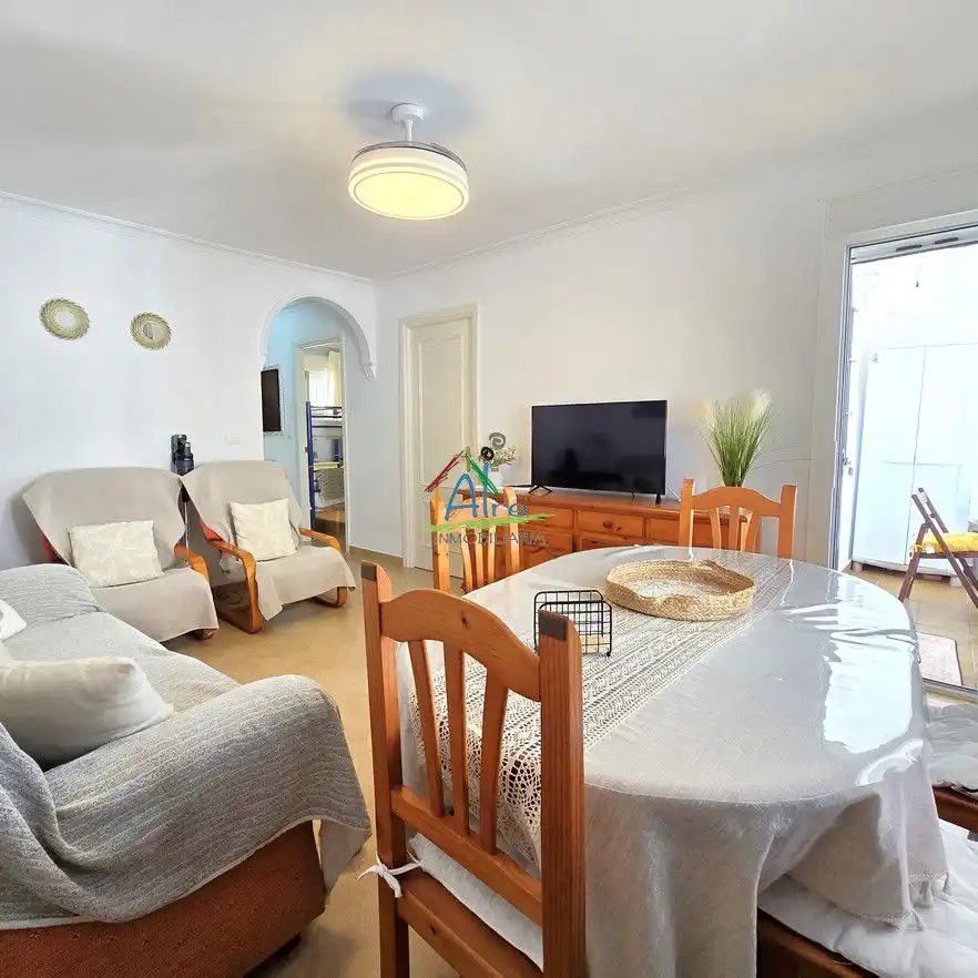 Living room of Flat for rent in Almonte  with Air Conditioner, Terrace and Furnished