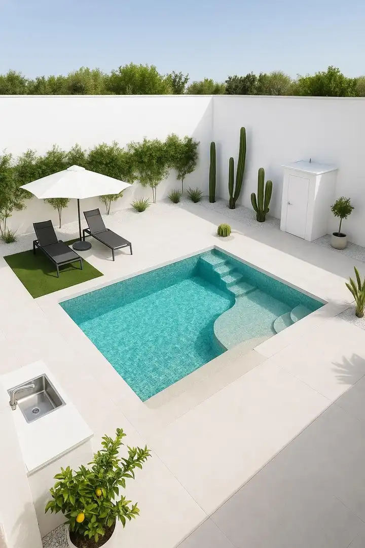 Piscina de Casa o chalet en venta en Villanueva del Río y Minas con Aire acondicionado, Jardín privado y Terraza