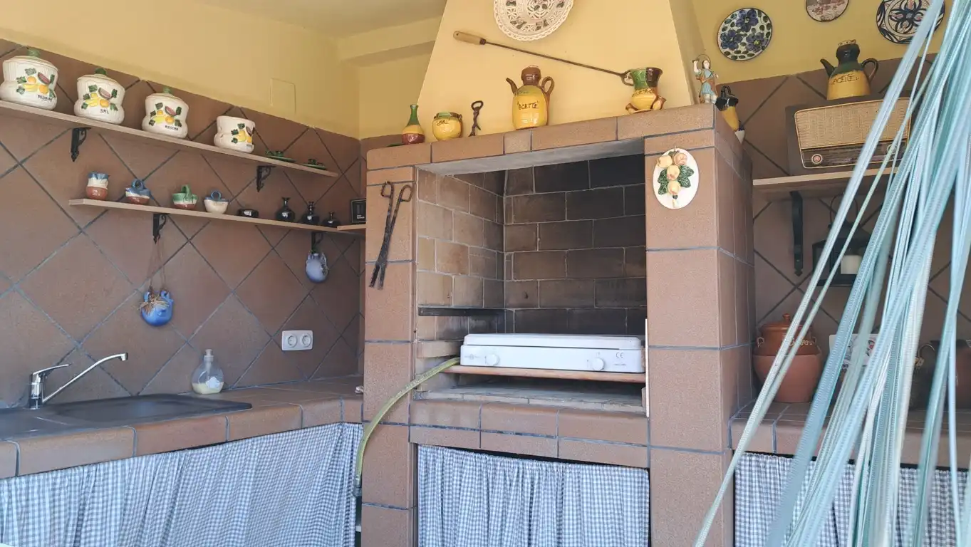 Cocina de Casa o chalet en venta en Castellet i la Gornal con Aire acondicionado, Calefacción y Jardín privado