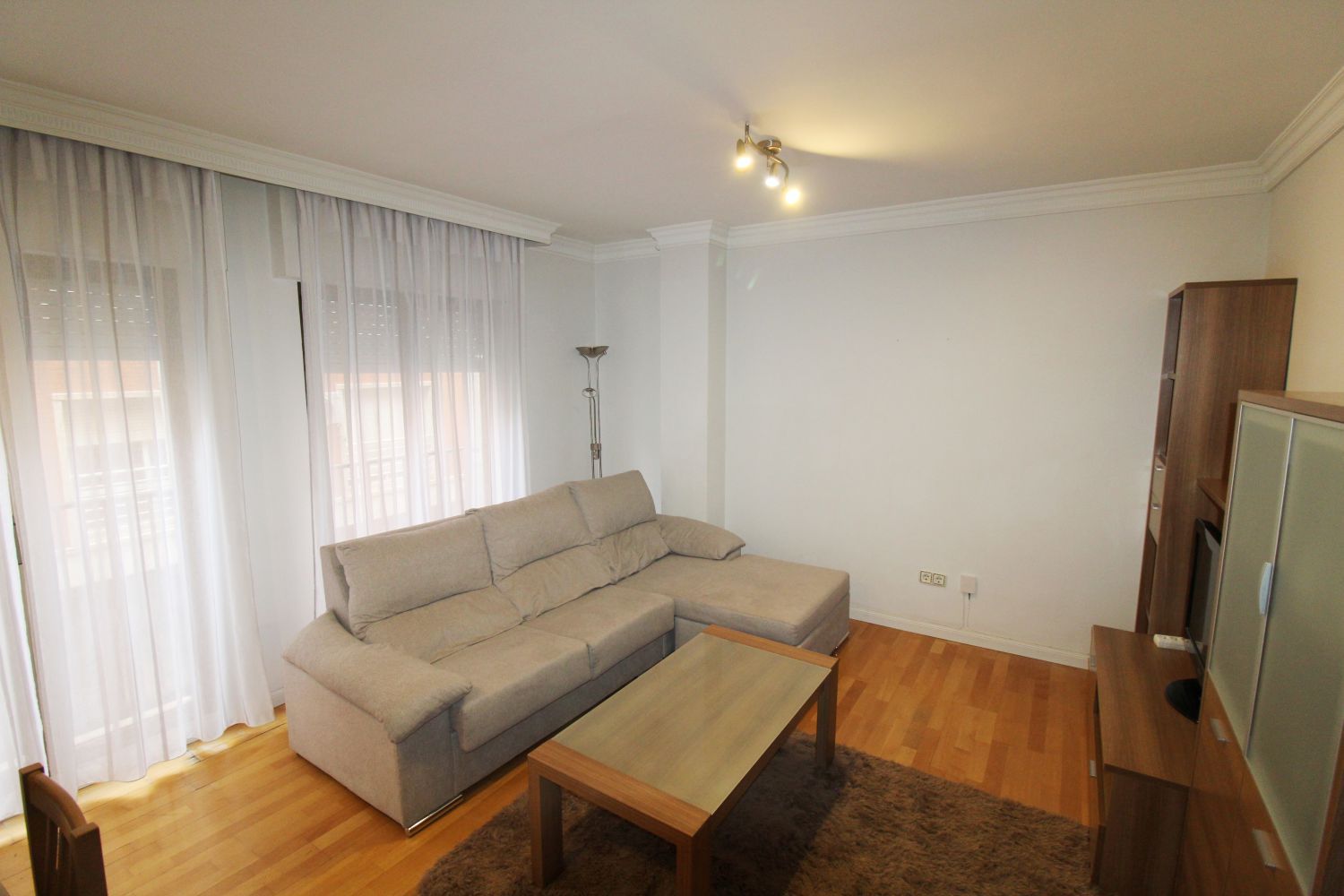 Living room of Apartment for rent in Ciudad Real Capital  with Air Conditioner, Heating and Storage room