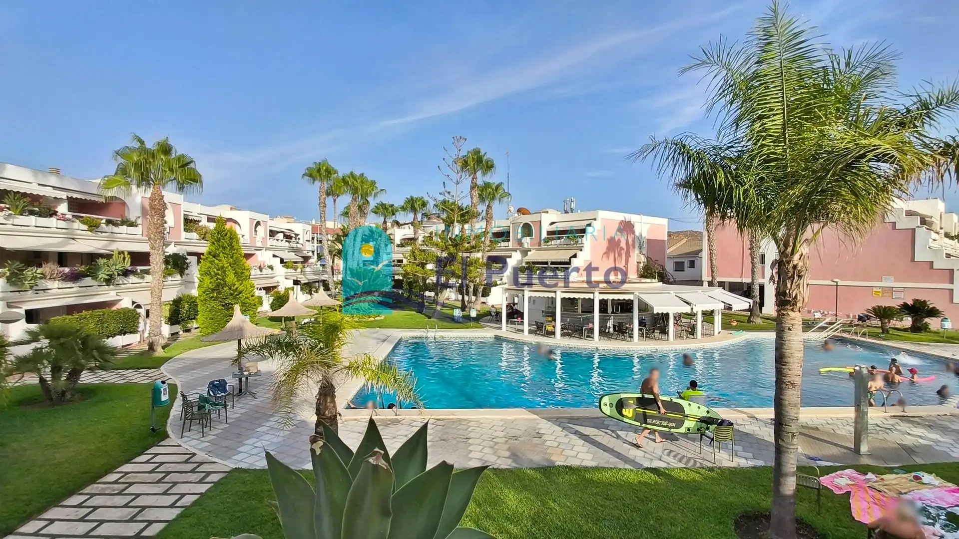 Apartament amb piscina en venda a Puerto de Mazarrón, imagen 2