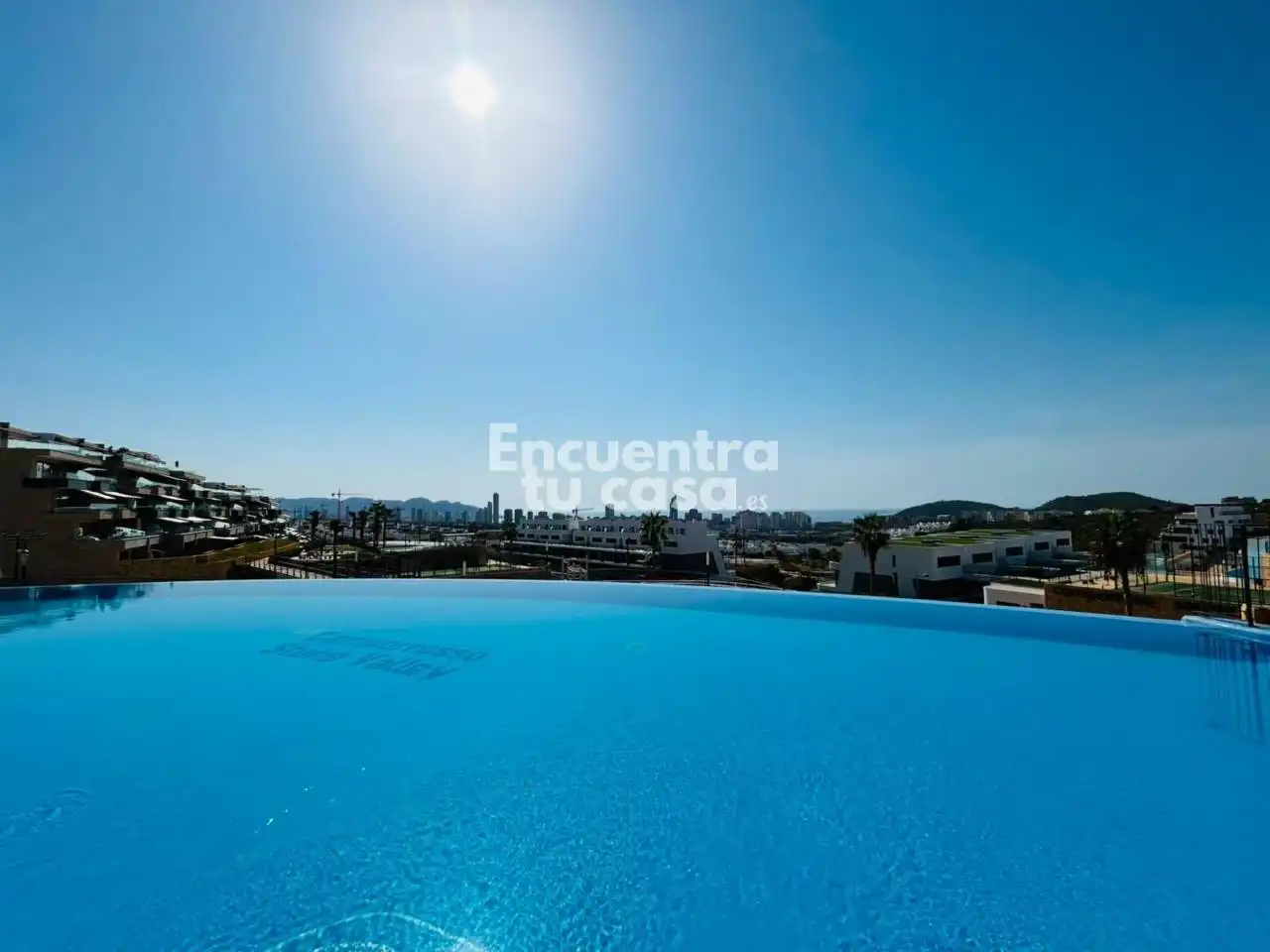 Schwimmbecken von Wohnung zur Miete in Finestrat mit Klimaanlage, Heizung und Terrasse