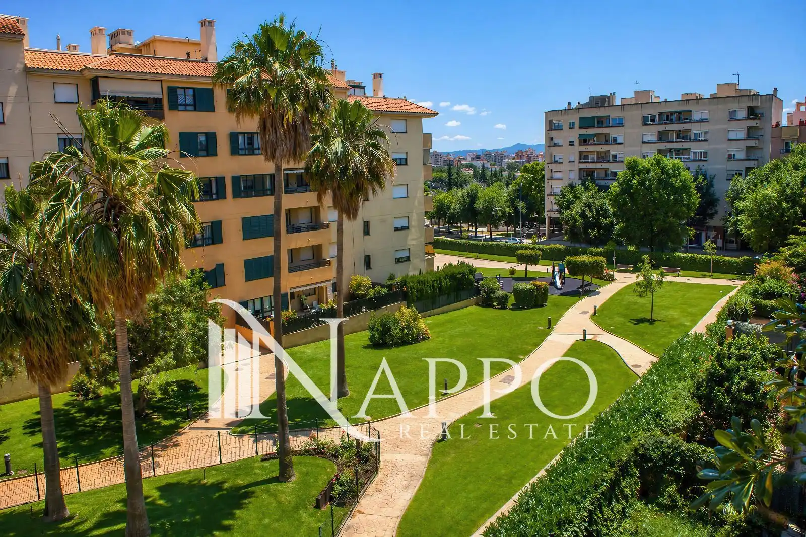 Vista exterior de Pis de lloguer en  Palma de Mallorca amb Aire condicionat i Moblat