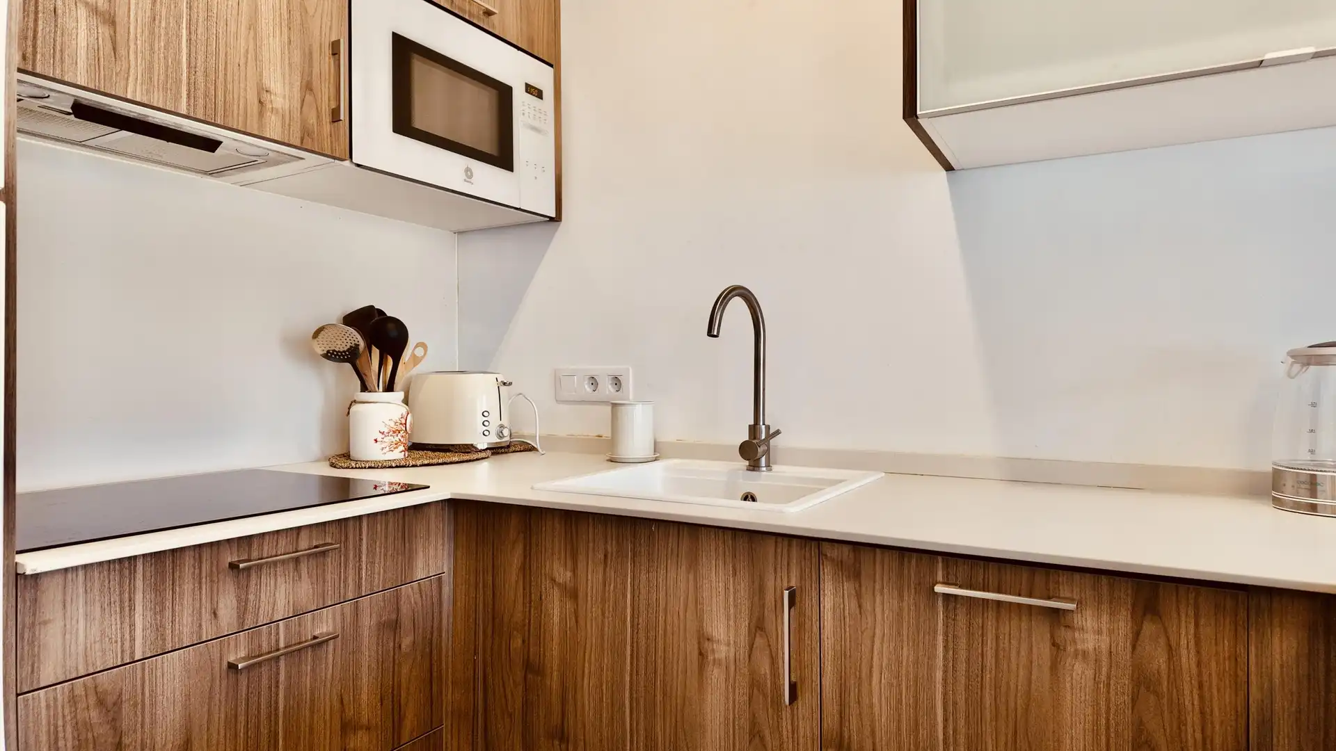 Cuina de Apartament en venda en Benalmádena amb Aire condicionat, Calefacció i Jardí privat