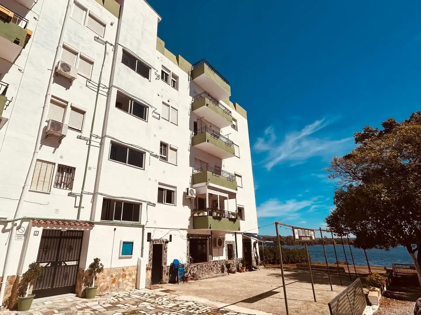 Exterior view of Flat for sale in Guillena  with Air Conditioner, Heating and Community pool