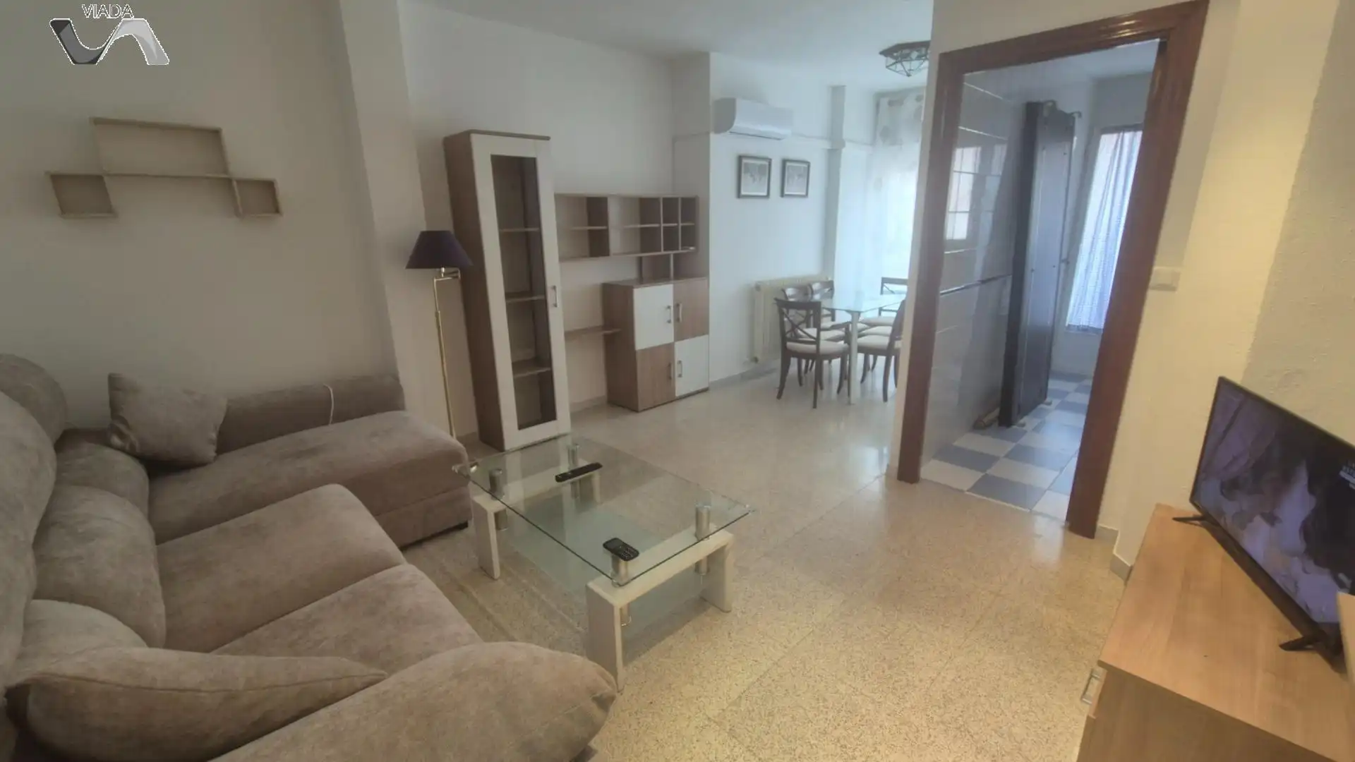 Sala de estar de Apartamento de alquiler en Puertollano con Aire acondicionado, Calefacción y Terraza