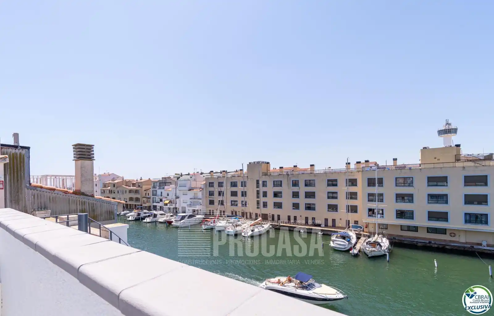 Terrassa de Casa adosada en venda en Empuriabrava amb Aire condicionat, Calefacció i Traster