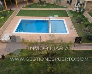 Piscina de Pis de lloguer en El Puerto de Santa María amb Aire condicionat, Terrassa i Balcó