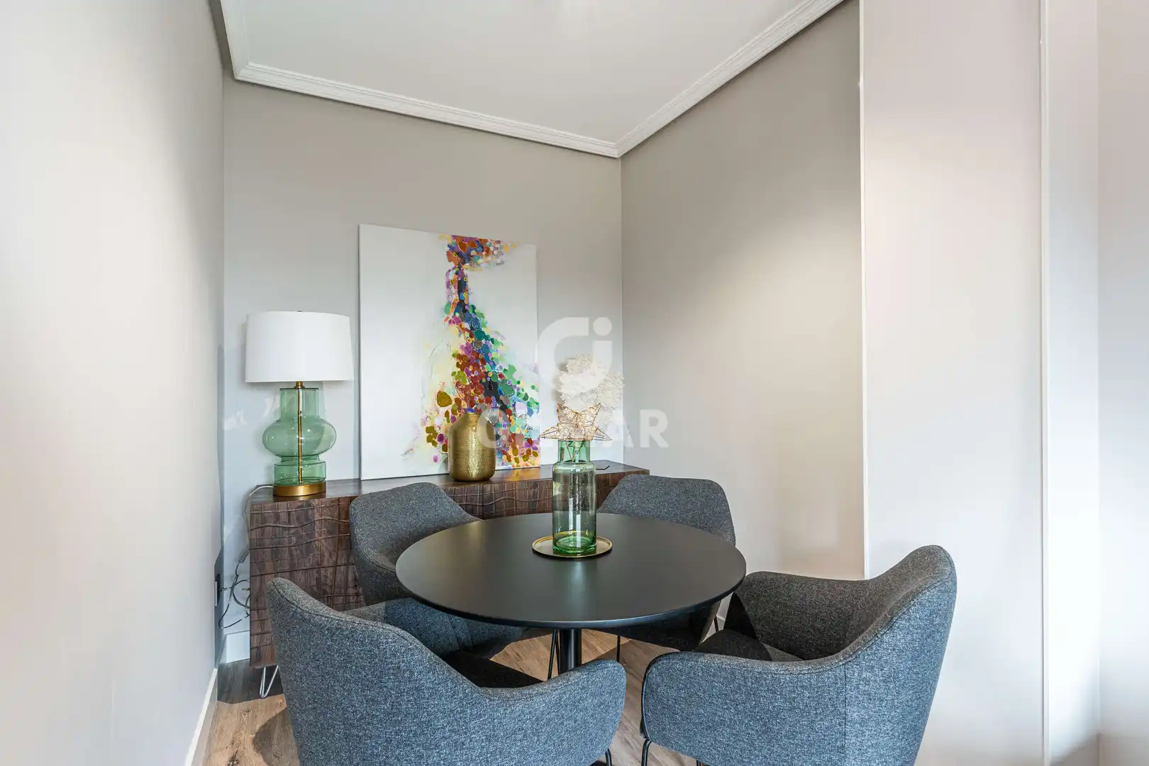 Comedor de Dúplex en venta en Boadilla del Monte con Calefacción, Jardín privado y Trastero
