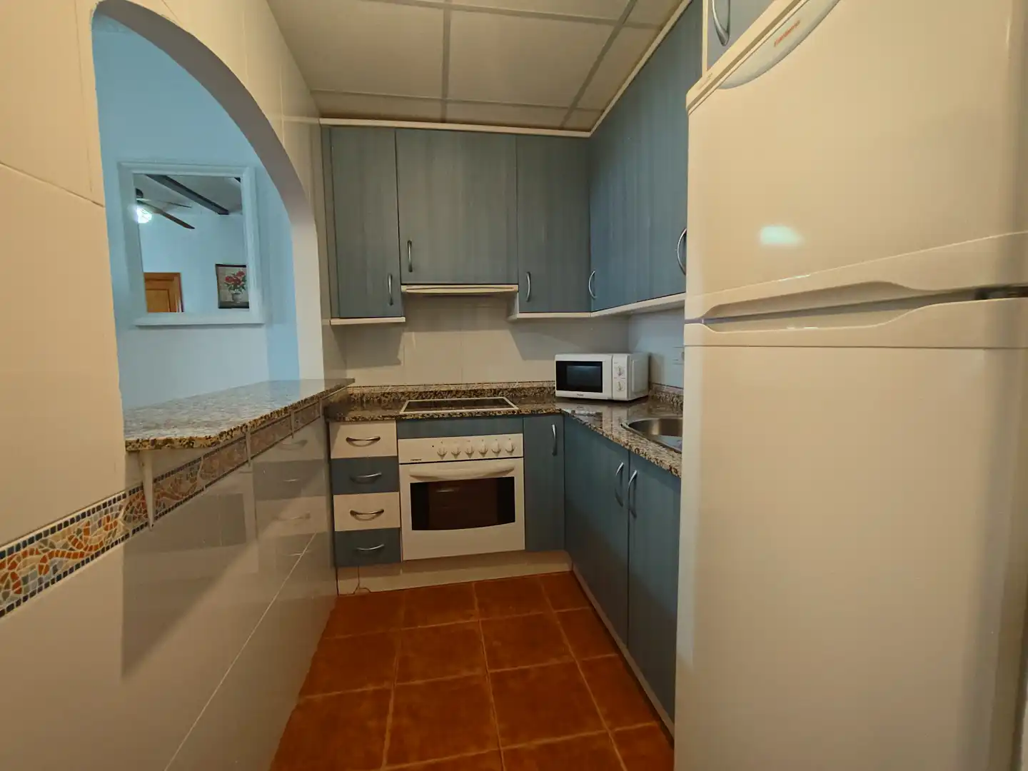 Kitchen of Flat for sale in Cuevas del Almanzora  with Air Conditioner, Terrace and Furnished