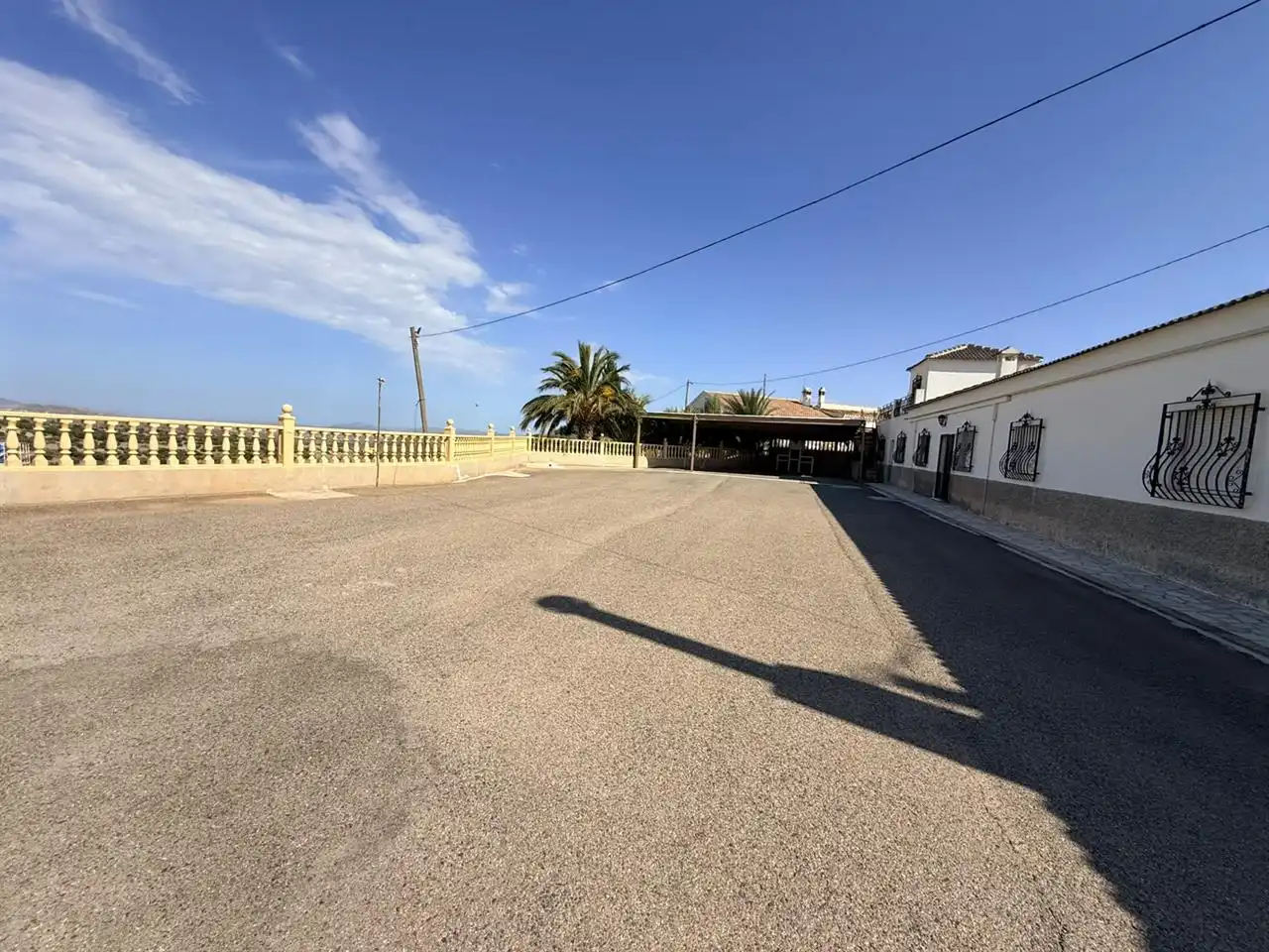 Vista exterior de Casa o chalet de alquiler en Taberno con Trastero y Amueblado