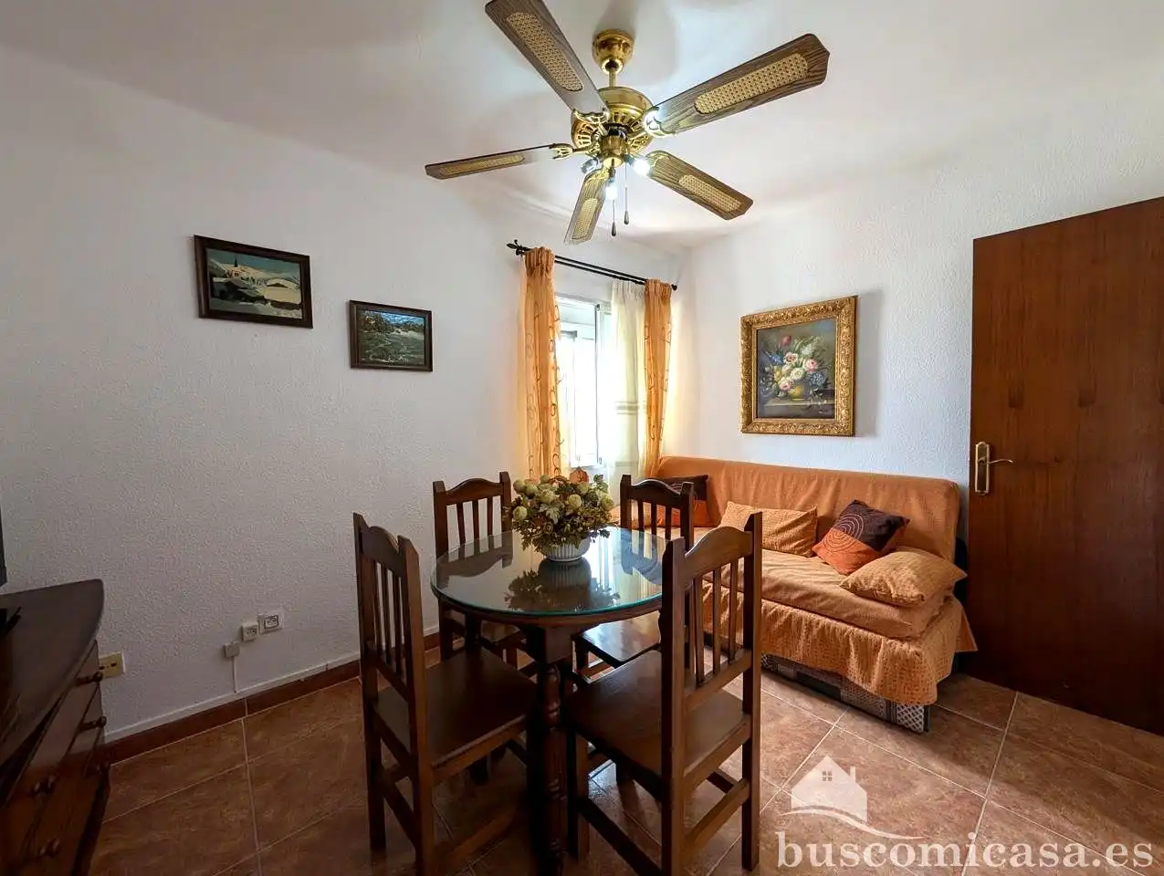 Sala de estar de Piso en venta en Linares con Amueblado y Balcón