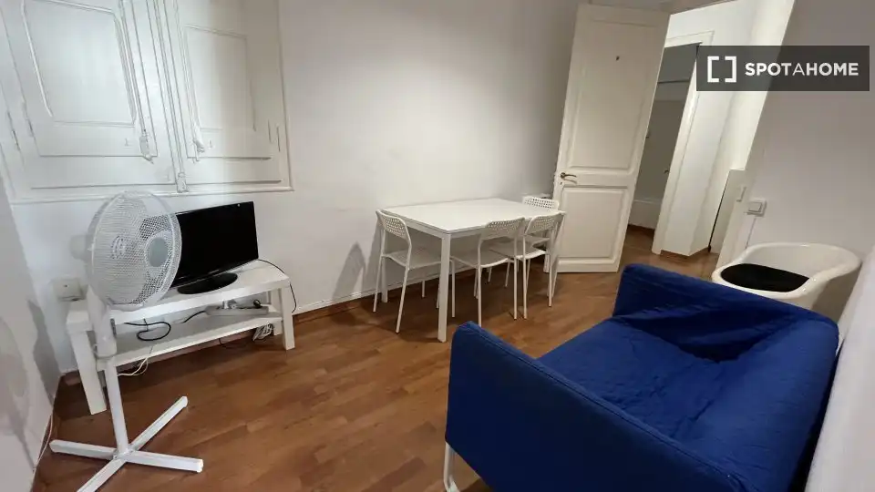 Sala de estar de Piso para compartir en Sarrià - Sant Gervasi
