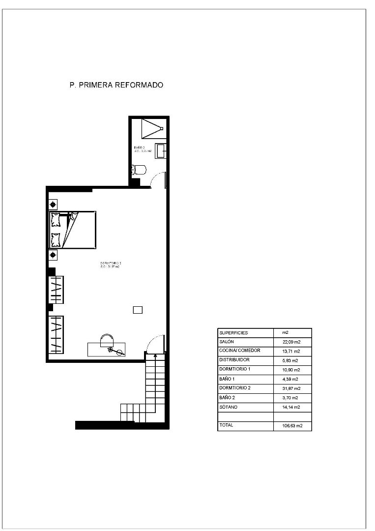 Flat for sale in  Madrid Capital  with Air Conditioner, Heating and Parquet flooring