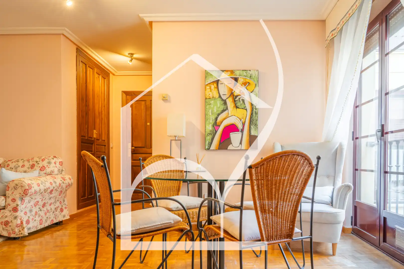 Esszimmer von Wohnung zum Verkauf in Salamanca mit Heizung und Möbliert