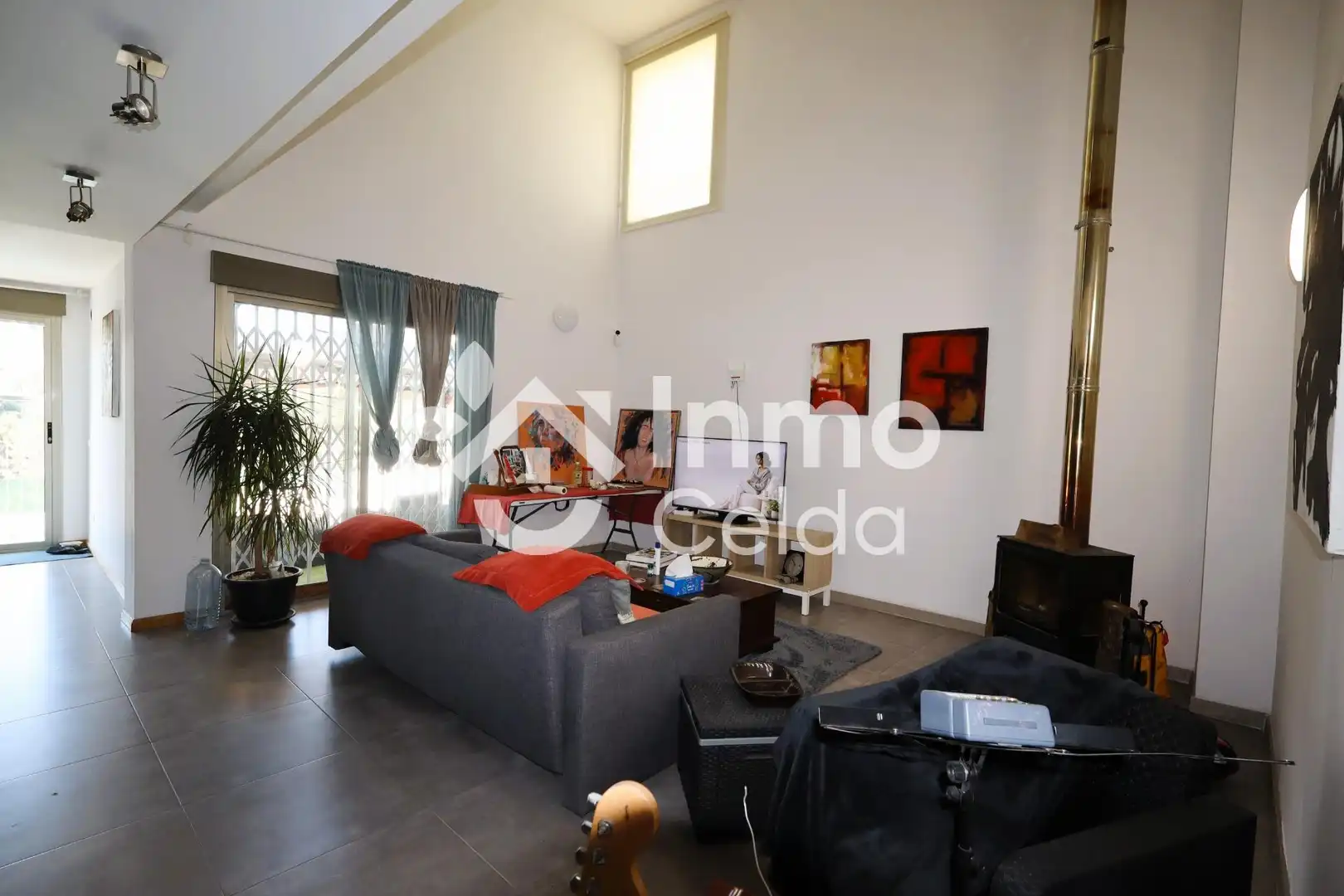 Sala de estar de Casa o chalet en venta en Chiva con Aire acondicionado, Calefacción y Jardín privado