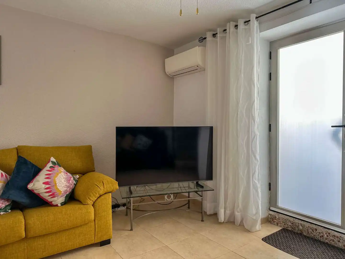 Living room of Country homes for sale in Molvízar  with Air Conditioner and Terrace