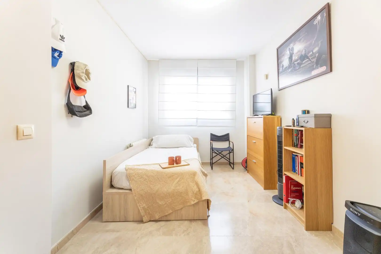 Schlafzimmer von Dachboden zum Verkauf in Foios mit Klimaanlage, Heizung und Terrasse