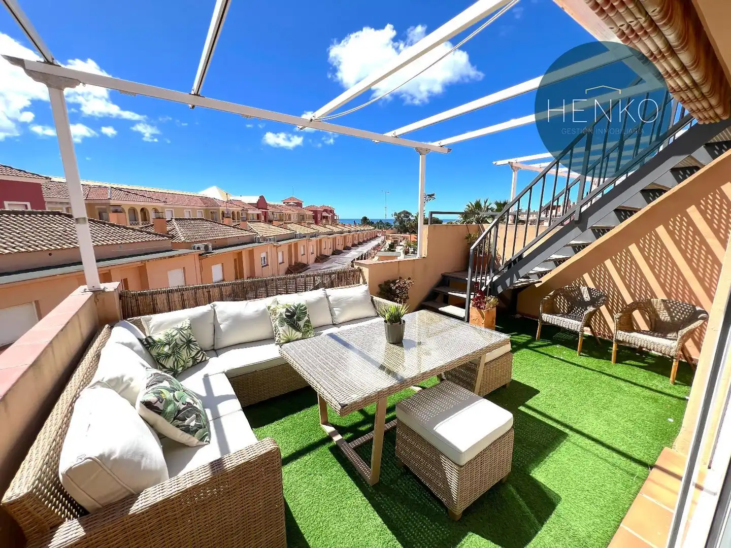 Terrace of Duplexes for sale in Islantilla  with Air Conditioner, Heating and Terrace