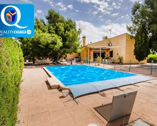 Piscina de Casa o xalet en venda en Alicante / Alacant amb Aire condicionat i Terrassa