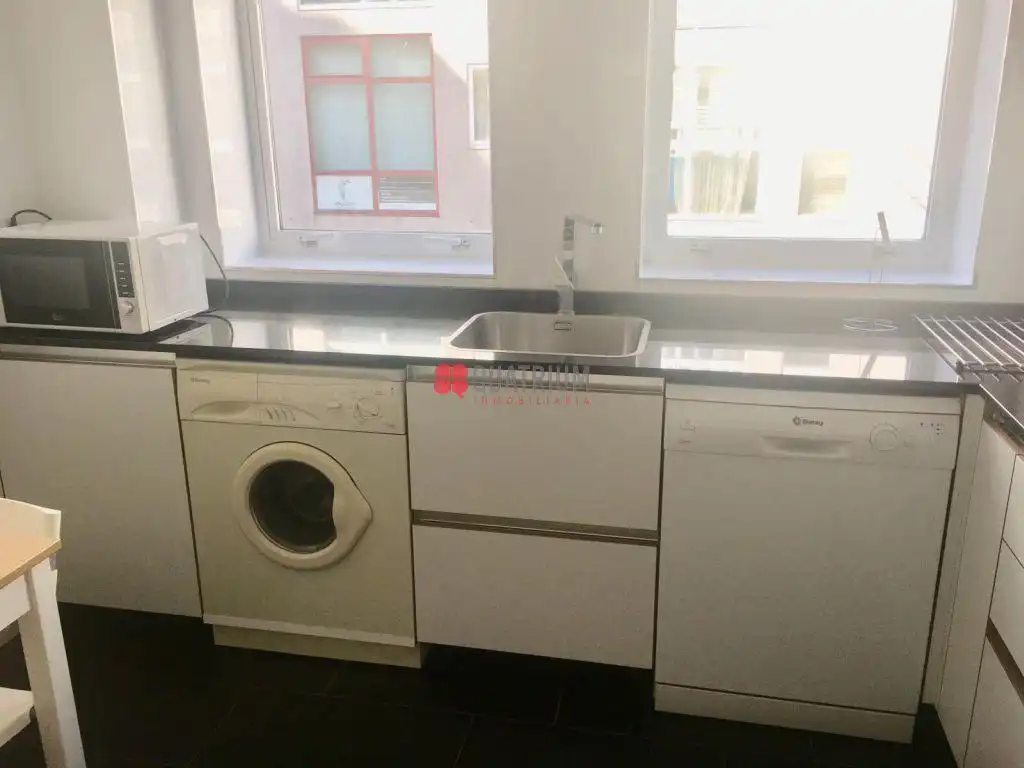 Cocina de Piso de alquiler en Santiago de Compostela  con Calefacción y Terraza