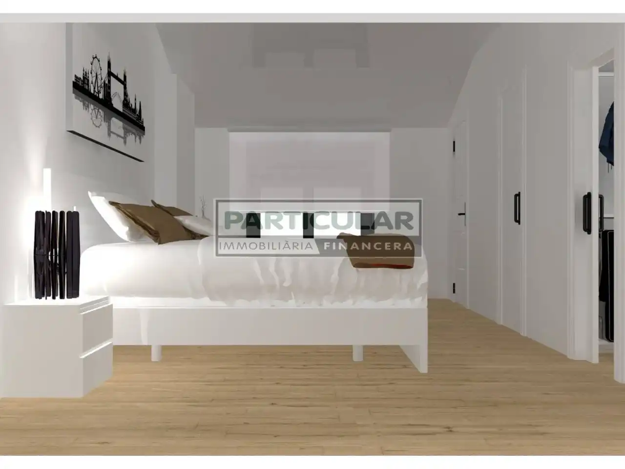 Habitación de Casa adosada en venta en Granollers con Aire acondicionado, Calefacción y Jardín privado