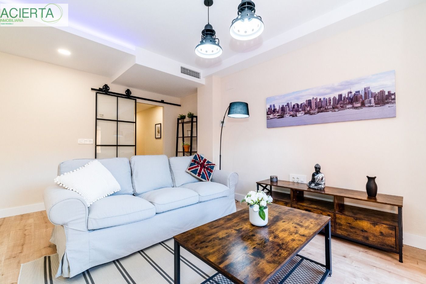 Sala d'estar de Pis en venda en  Granada Capital amb Aire condicionat, Calefacció i Terrassa
