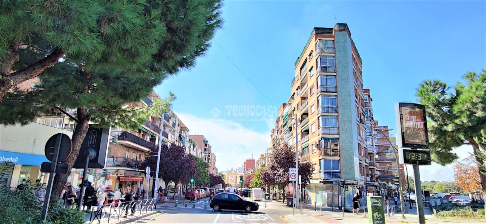 Vista exterior de Pis en venda en Móstoles amb Calefacció, Parquet i Terrassa