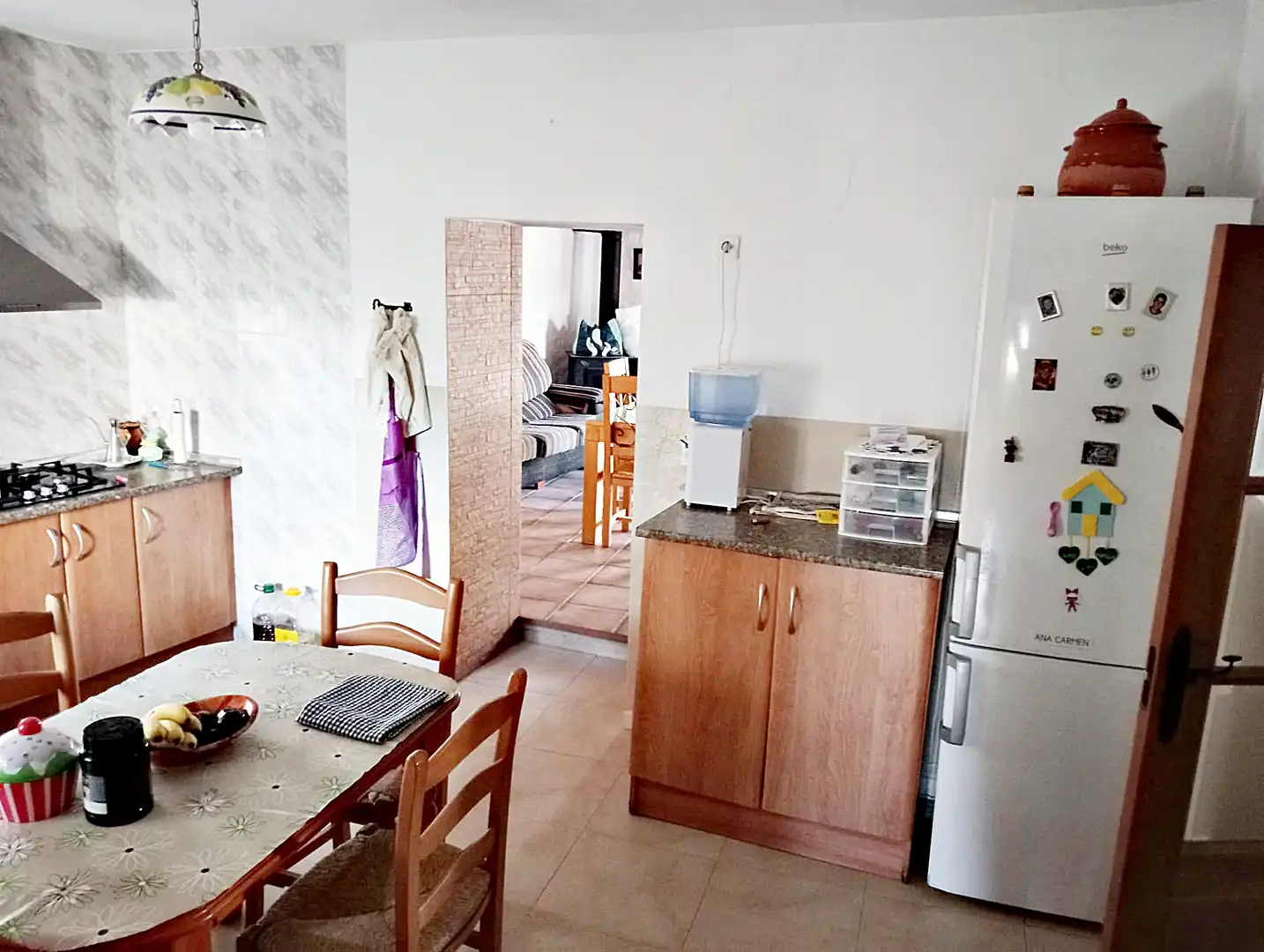 Küche von Country house zum Verkauf in Carratraca mit Privatgarten, Terrasse und Möbliert