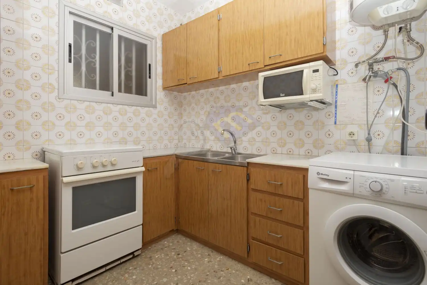Küche von Wohnungen zum Verkauf in Calpe / Calp mit Möbliert und Balkon