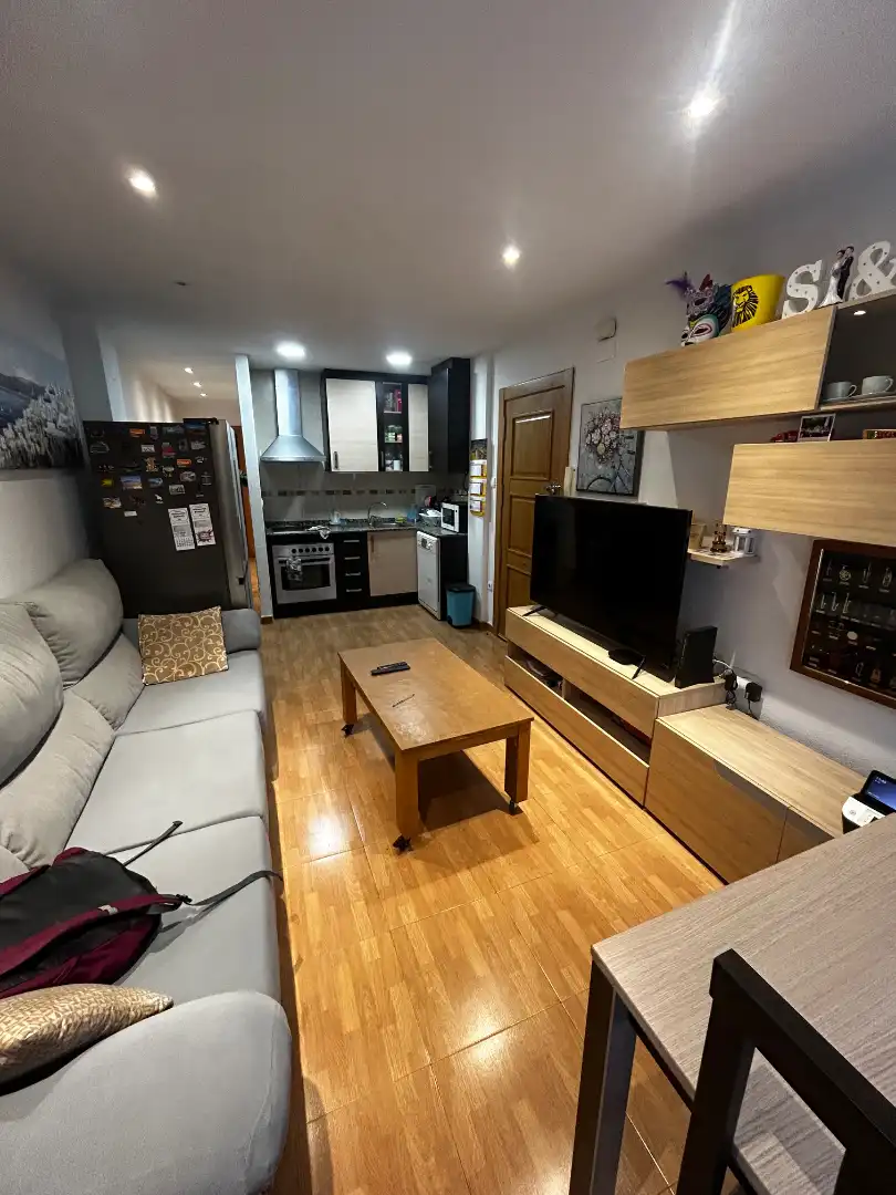 Sala d'estar de Pis de lloguer en Elche / Elx amb Aire condicionat, Calefacció i Parquet