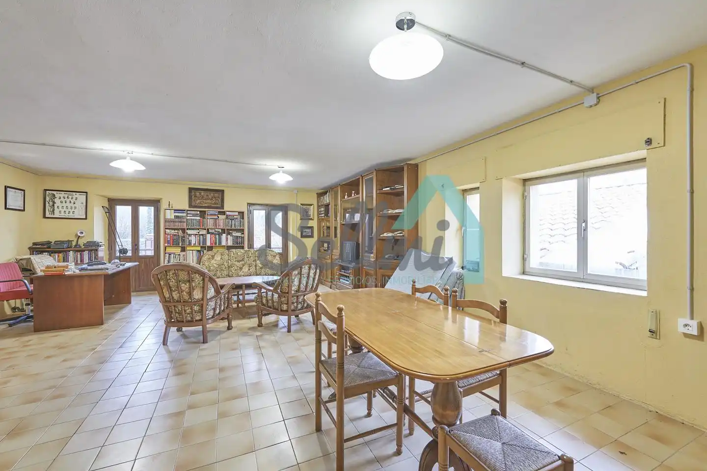 Dining room of Houses for sale in Ribera de Arriba  with Heating, Private garden and Terrace