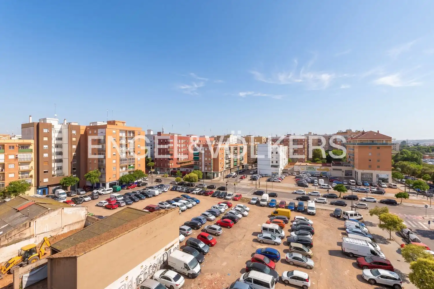 Parking of Attic for rent in Valencia  with Air Conditioner, Heating and Terrace