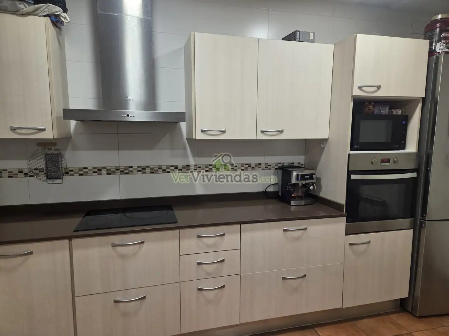 Cocina de Casa o chalet en venta en Vallirana con Aire acondicionado, Calefacción y Jardín privado