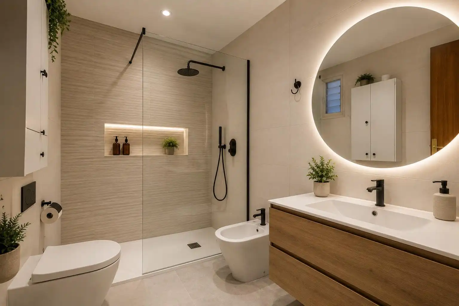 Bathroom of Flat for sale in Barcelona  with Air Conditioner, Heating and Terrace