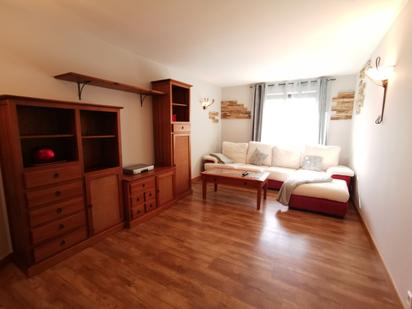 Living room of Flat for sale in Vigo   with Parquet flooring, Furnished and Oven