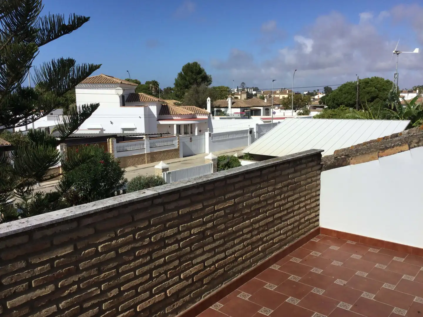 Terraza de Casa o chalet en venta en Chiclana de la Frontera con Aire acondicionado, Calefacción y Piscina