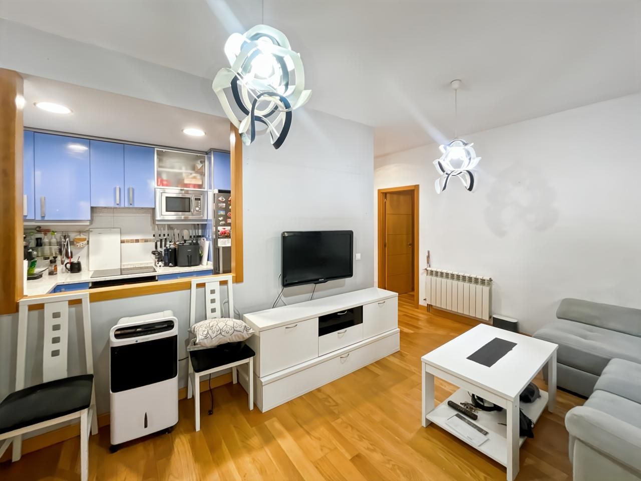 Living room of Planta baja for sale in  Madrid Capital  with Heating and Storage room