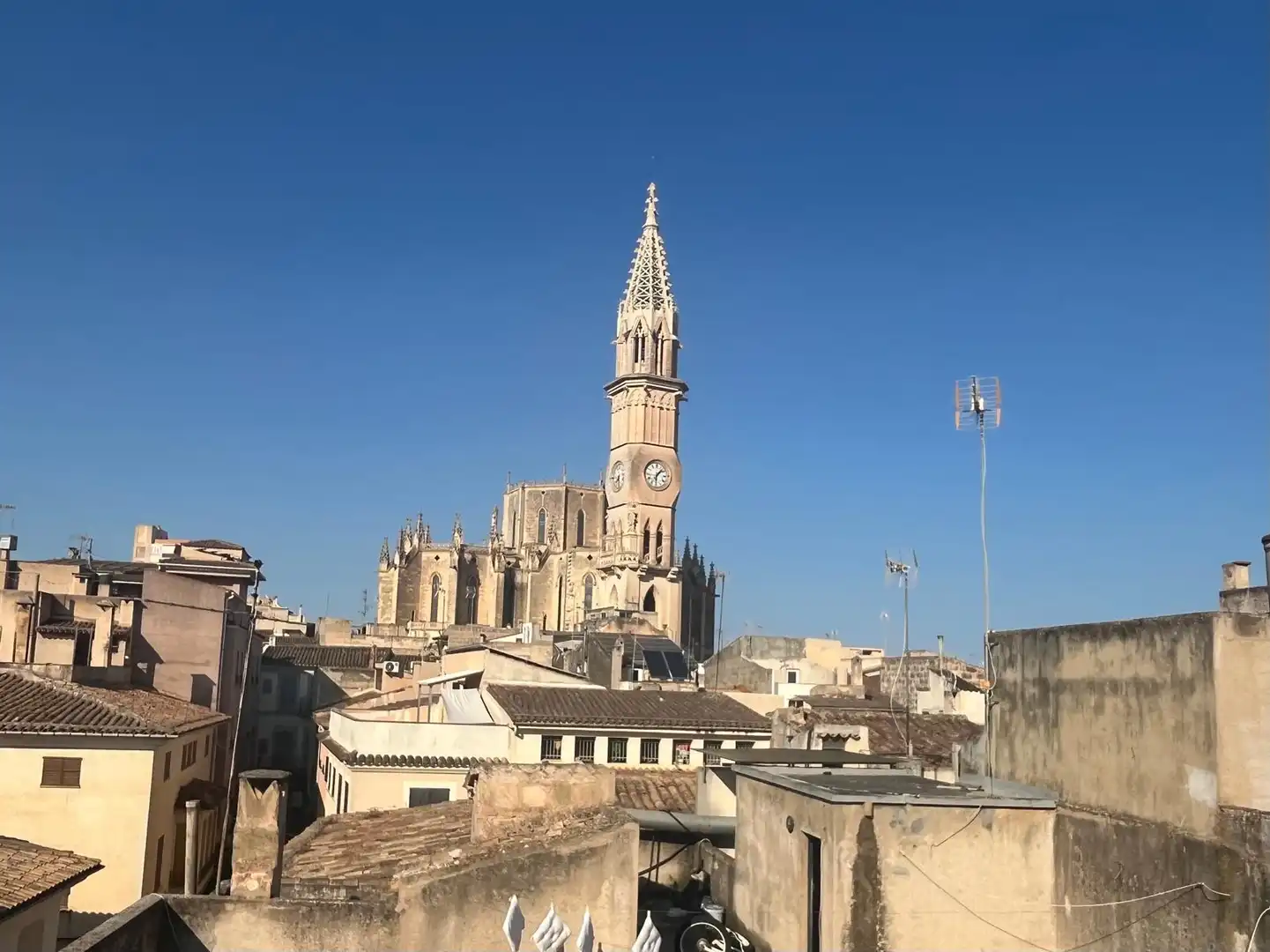 Vista exterior de Planta baixa en venda en Manacor amb Aire condicionat i Parquet
