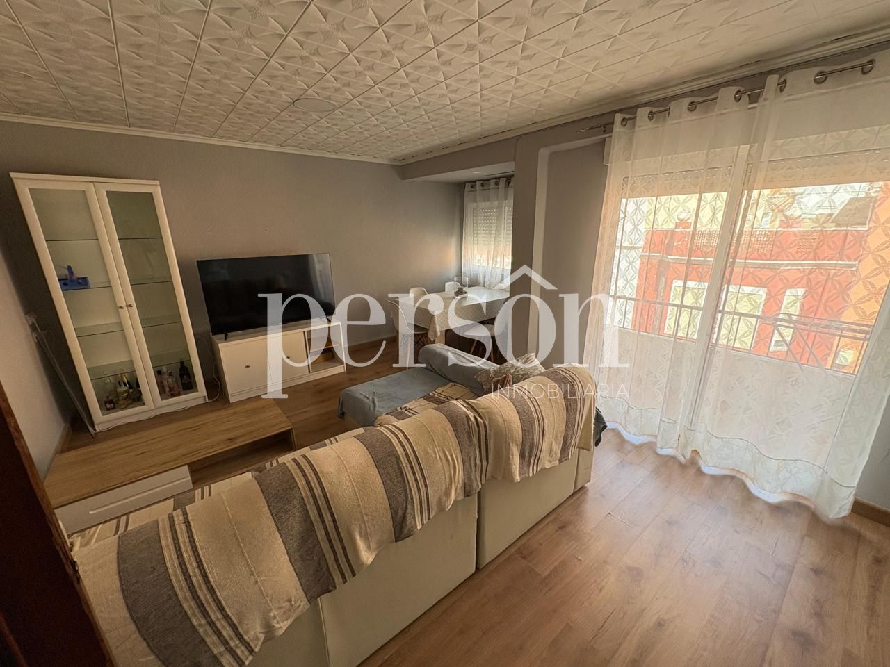 Bedroom of Flat to rent in Carcaixent  with Air Conditioner, Furnished and Balcony
