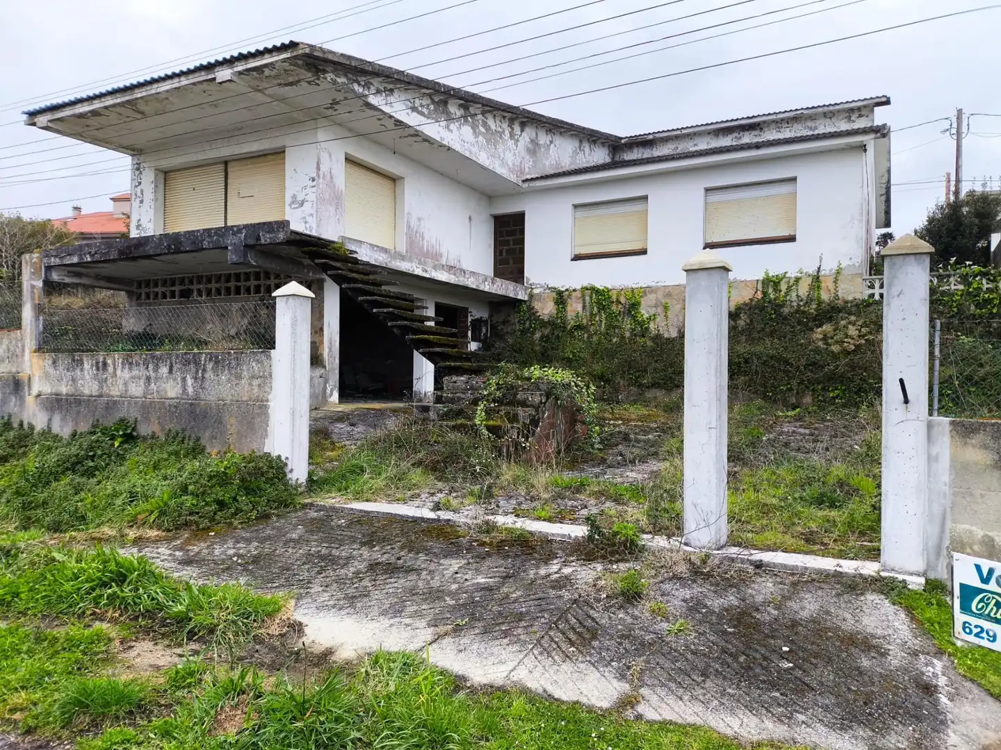 Vista exterior de Finca rústica en venta en Malpica de Bergantiños con Jardín privado, Terraza y Balcón