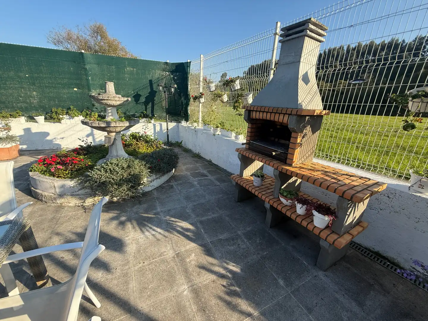 Terraza de Casa o chalet en venta en Castrillón con Calefacción, Jardín privado y Piscina
