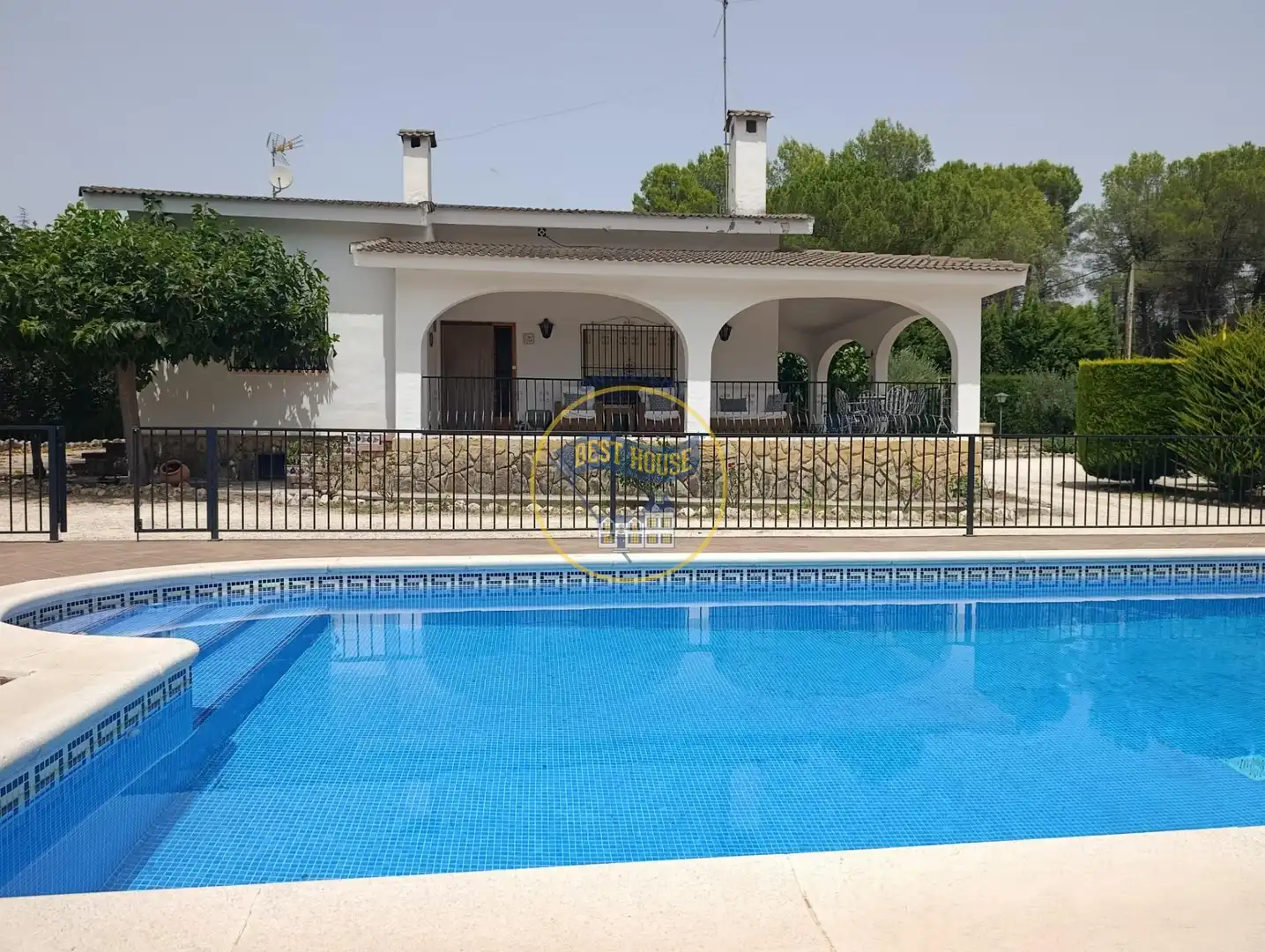 Piscina de Casa o xalet en venda en Ontinyent amb Aire condicionat, Calefacció i Jardí privat